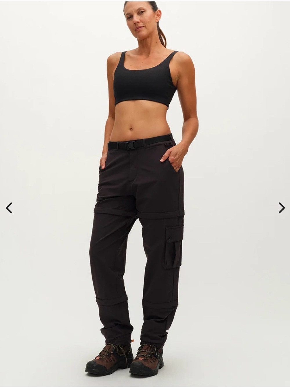 Like new! Outdoor Voices RecTrek Zip-Off Pants. Still on website!!